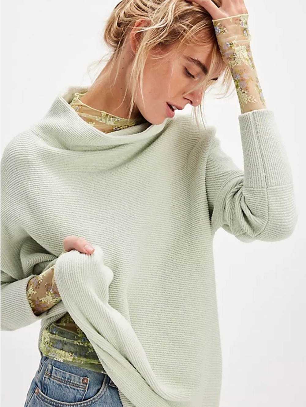 FREE PEOPLE OTTOMAN SLOUCHY TUNIC